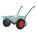 Jardim ou Fazenda Uso Wheelbarrow Two Wheel 6406